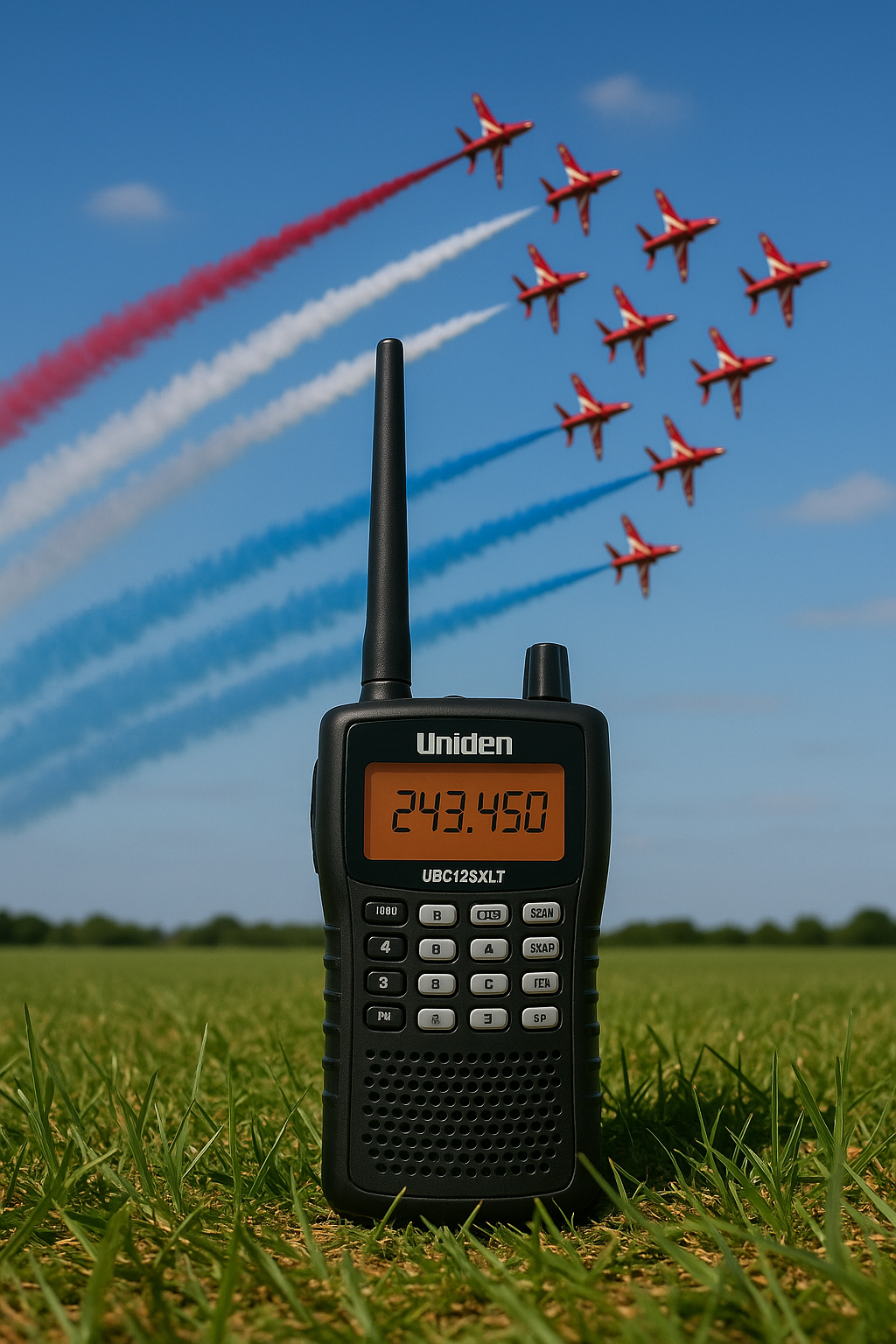 Red Arrows Frequencies for Scanners and Airband Radios